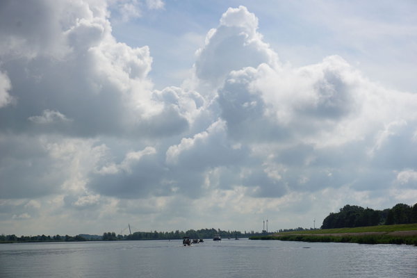Aquaductroute mit Übernachtung auf einer Insel Fahrtroute